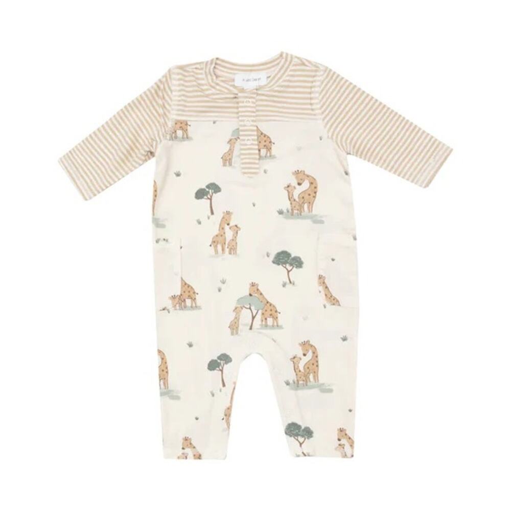 Angel Dear Giraffe Families Romper
